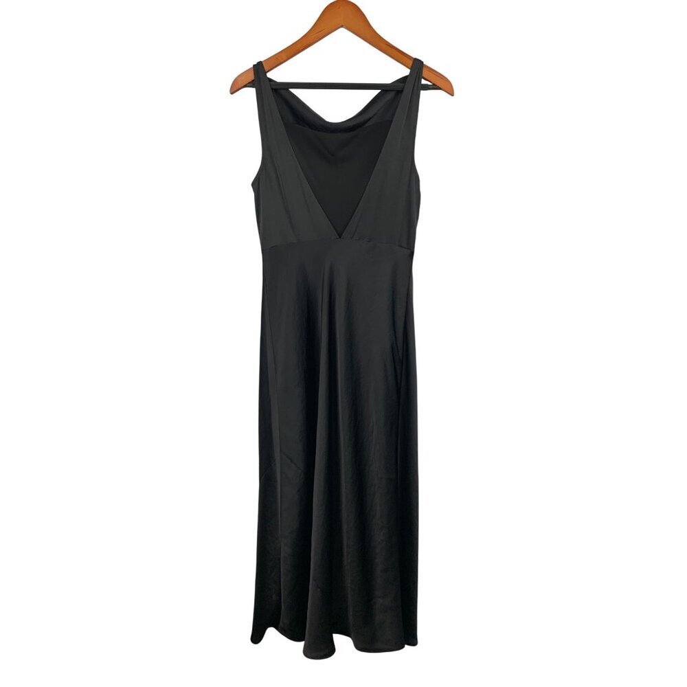 Wilfred Aritzia New Goddess Black Dress XS